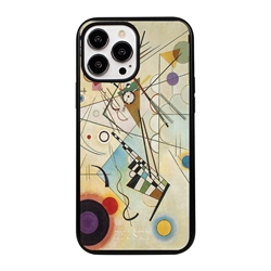 
Famous Art Case for iPhone 14 Pro Max – Hybrid – (Wassily Kandinsky – Composition 8) 