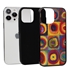 Famous Art Case for iPhone 14 Pro Max – Hybrid – (Wassily Kandinsky – Squares with Concentric Rings) 
