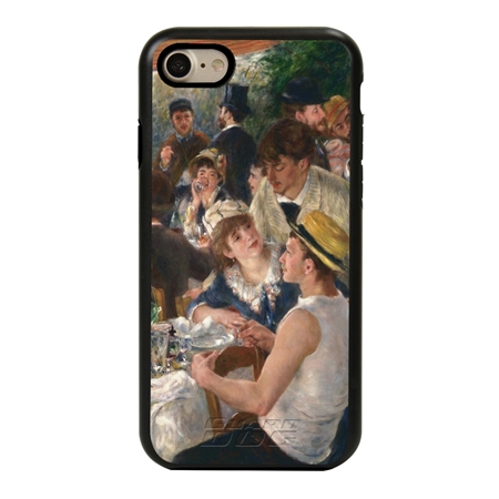 Famous Art Case for iPhone 7 / 8 / SE – Hybrid – (Peirre Auguste Renoir – Luncheon of The Boating Party) 
