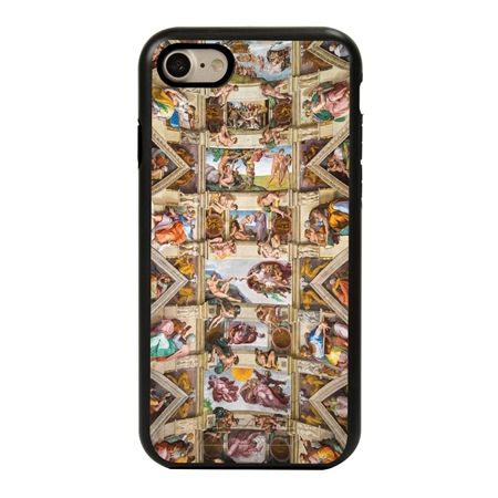 Famous Art Case for iPhone 7 / 8 / SE – Hybrid – (Rafael – Sistine Chapel) 
