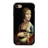 Famous Art Case for iPhone 7 / 8 / SE – Hybrid – (da Vinci – The Lady with an Ermine) 
