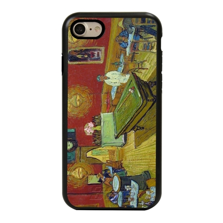 Famous Art Case for iPhone 7 / 8 / SE – Hybrid – (Van Gogh – The Night Café) 
