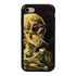 Famous Art Case for iPhone 7 / 8 / SE – Hybrid – (Van Gogh – Skull with Burning Cigarette) 
