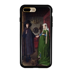 
Famous Art Case for iPhone 7 Plus / 8 Plus – Hybrid – (Van Eyck – Arnolfini Portrait) 