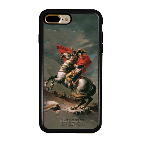 Famous Art Case for iPhone 7 Plus / 8 Plus – Hybrid – (Jacques Louis David – Napoleon Crossing The Alps) 
