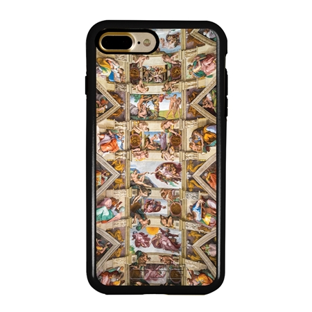 Famous Art Case for iPhone 7 Plus / 8 Plus – Hybrid – (Rafael – Sistine Chapel) 
