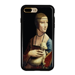 
Famous Art Case for iPhone 7 Plus / 8 Plus – Hybrid – (da Vinci – The Lady with an Ermine) 