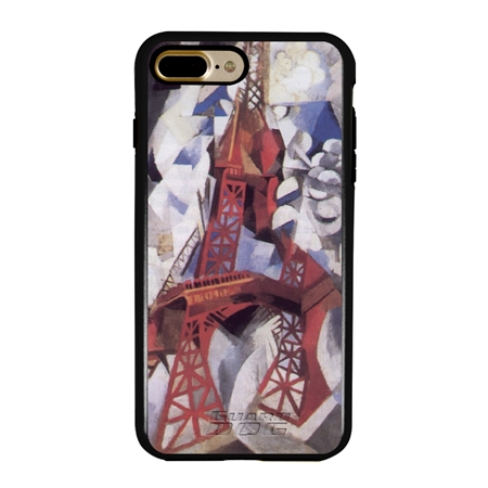 Famous Art Case for iPhone 7 Plus / 8 Plus – Hybrid – (Robert Delaunay – The Red Tower) 
