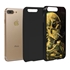 Famous Art Case for iPhone 7 Plus / 8 Plus – Hybrid – (Van Gogh – Skull with Burning Cigarette) 
