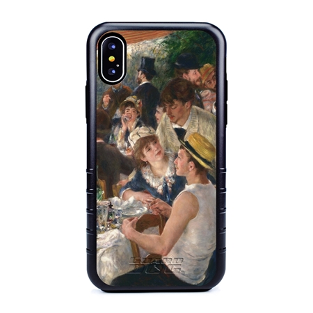Famous Art Case for iPhone X / XS – Hybrid – (Peirre Auguste Renoir – Luncheon of The Boating Party) 
