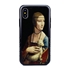 Famous Art Case for iPhone X / XS – Hybrid – (da Vinci – The Lady with an Ermine) 
