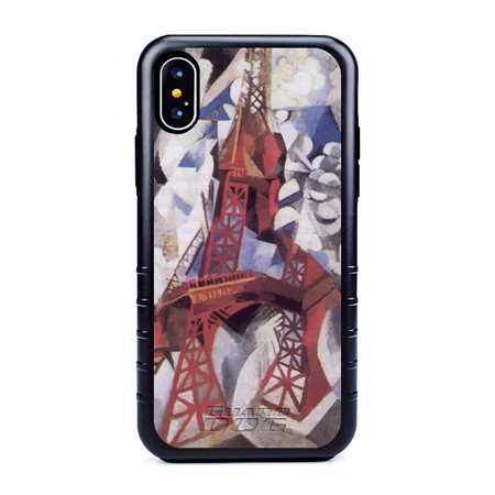 Famous Art Case for iPhone X / XS – Hybrid – (Robert Delaunay – The Red Tower) 
