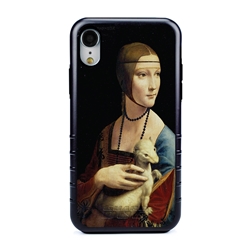 
Famous Art Case for iPhone XR – Hybrid – (da Vinci – The Lady with an Ermine) 