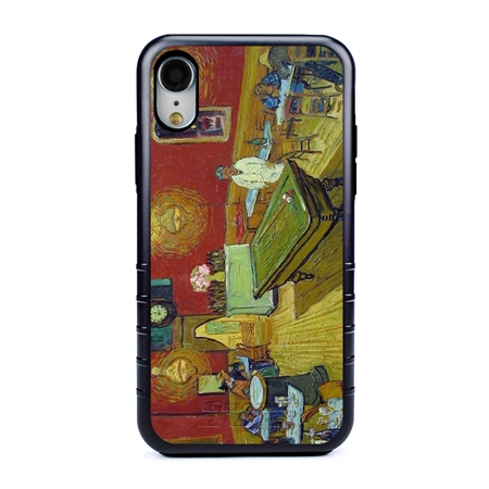 Famous Art Case for iPhone XR – Hybrid – (Van Gogh – The Night Café) 
