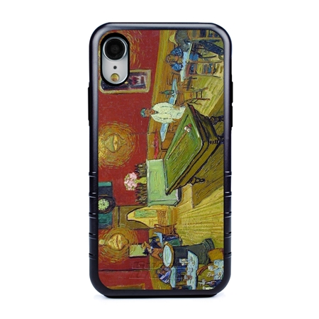 Famous Art Case for iPhone XR – Hybrid – (Van Gogh – The Night Café) 
