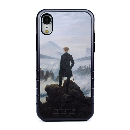 Famous Art Case for iPhone XR – Hybrid – (Caspar David Friedrich – Wanderer Above The Sea of Fog) 
