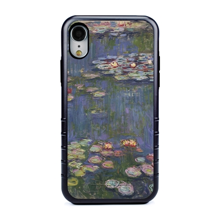Famous Art Case for iPhone XR – Hybrid – (Monet – Water Lilies) 
