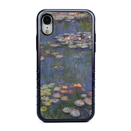 Famous Art Case for iPhone XR – Hybrid – (Monet – Water Lilies) 
