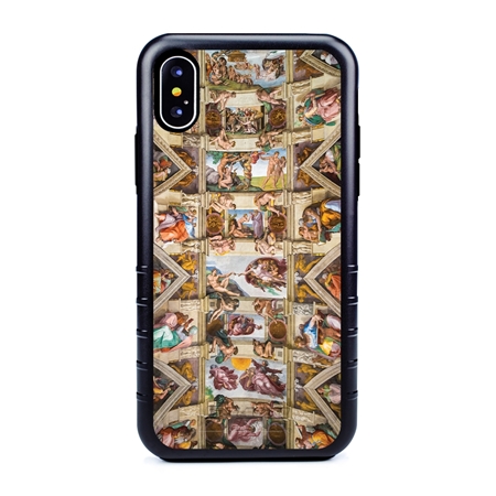 Famous Art Case for iPhone Xs Max – Hybrid – (Rafael – Sistine Chapel) 
