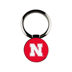 
Nebraska Cornhuskers Phone Ring and Stand