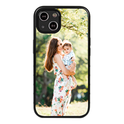 
Custom Photo Case for iPhone 14 - Hybrid (Black Case)