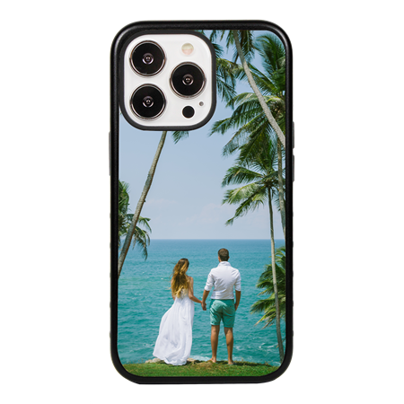 Custom Photo Case for iPhone 14 Pro - Hybrid (Black Case)
