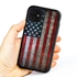 Guard Dog American Might Rugged American Flag Hybrid Phone Case for iPhone 11 American Might Black Dark Blue - Black w/Dark Blue Trim
