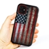Guard Dog American Might Rugged American Flag Hybrid Phone Case for iPhone 11 American Might Black Red - Black w/Red Trim
