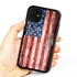 Guard Dog Land of Liberty Rugged American Flag Hybrid Phone Case for iPhone 11 Land of Liberty Black Dark Blue - Black w/Dark Blue Trim
