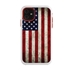 Guard Dog Old Glory Rugged American Flag Hybrid Phone Case for iPhone 11 Old Glory White Red - White w/Red Trim
