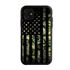 Guard Dog Patriot Camo Rugged American Flag Hybrid Phone Case for iPhone 11 Patriot Camo Black Black - Black w/Black Trim
