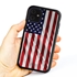 Guard Dog Star Spangled Banner Rugged American Flag Hybrid Phone Case for iPhone 11 Star Spangled Banner Black Dark Blue - Black w/Dark Blue Trim
