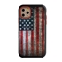 Guard Dog American Might Rugged American Flag Hybrid Phone Case for iPhone 11 Pro American Might Black Red - Black w/Red Trim

