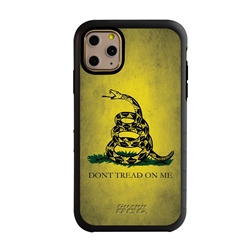 
Guard Dog Gadsden Rugged American Flag Hybrid Phone Case for iPhone 11 Pro Gadsden Black Black - Black w/Black Trim