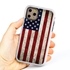 Guard Dog Old Glory Rugged American Flag Hybrid Phone Case for iPhone 11 Pro Old Glory White Dark Blue - White w/Dark Blue Trim
