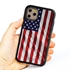 Guard Dog Star Spangled Banner Rugged American Flag Hybrid Phone Case for iPhone 11 Pro Star Spangled Banner Black Dark Blue - Black w/Dark Blue Trim
