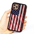Guard Dog Star Spangled Banner Rugged American Flag Hybrid Phone Case for iPhone 11 Pro Star Spangled Banner Black Red - Black w/Red Trim
