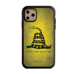 
Guard Dog Gadsden Rugged American Flag Phone Case for iPhone 11 Pro Max Gadsden Black Black - Black w/Black Trim