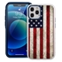 Guard Dog Protective Hybrid Case for iPhone 12 Pro Max American Flag Design – Old Glory White with Dark Blue Silicone
