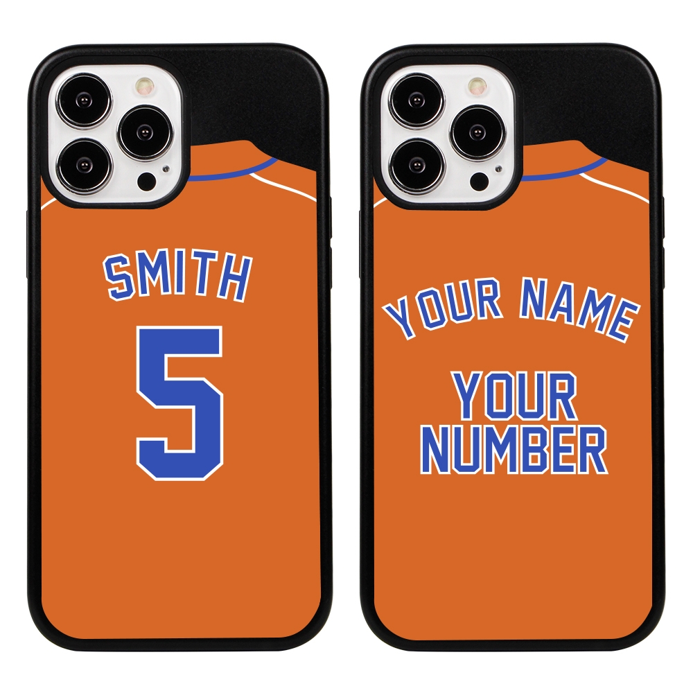 Personalized Basketball Jersey Case for iPhone 14 Pro Max (Black gk12