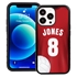 Custom Volleyball Jersey Hybrid Case for iPhone 14 Plus - (Full Color Jersey)
