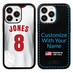 
Custom Volleyball Jersey Hybrid Case for iPhone 14 Pro Max - (Full Color Jersey)