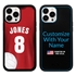 Custom Volleyball Jersey Case for iPhone 14 Plus (White Jersey)
