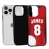 Custom Volleyball Jersey Hybrid Case for iPhone 14 Plus - (White Jersey)
