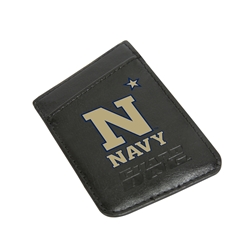 
Navy Midshipmen - DP2 "N Logo" Card Keeper Leather Phone Wallet w/RFID Protection - Black