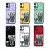 Personalized Majestic Animal Case for iPhone 11 - Clear - Elephant Family
