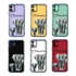 Personalized Majestic Animal Case for iPhone 11 - Clear - Elephant Family
