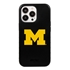 Guard Dog Michigan Wolverines Logo Hybrid Case for iPhone 14 Pro
