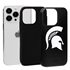 Guard Dog Michigan State Spartans Logo Hybrid Case for iPhone 14 Pro
