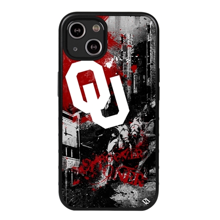Guard Dog Oklahoma Sooners PD Spirit Hybrid Phone Case for iPhone 14
